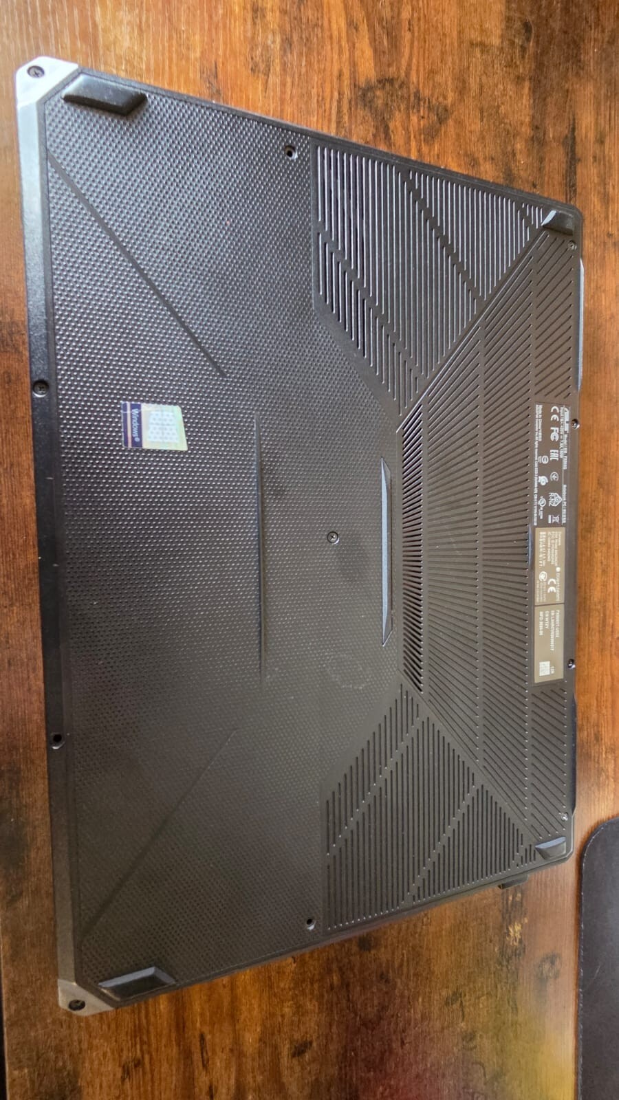 Asus Tuf FX505gt, Used, good CPU, GPU, and other hardwear components