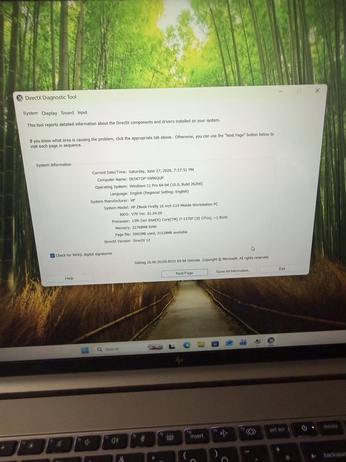 HP ZBOOK FIREFLY 16 G10 CORE i7 13TH GEN 32GB RAM 512GB SSD TOUCHSCREEN