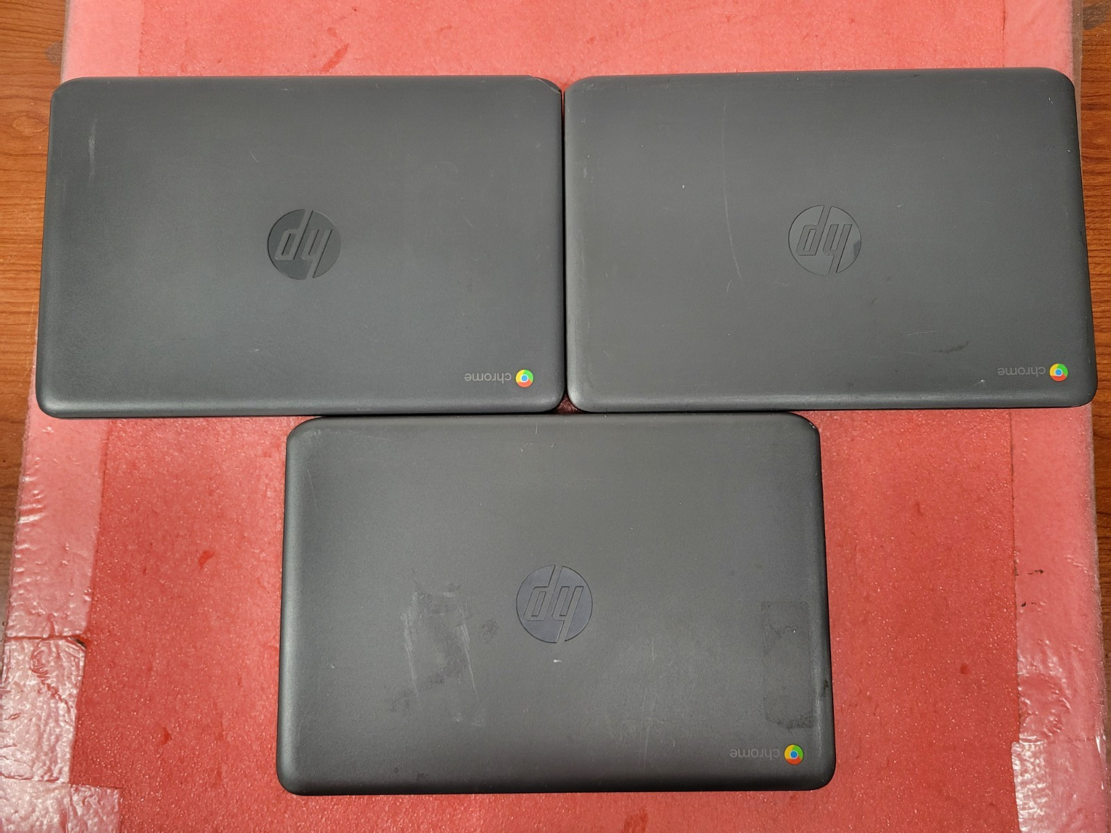 3x HP Chromebook 11 G6 EE 4GB RAM 16GB SSD 3NU57UT#ABA | LP528