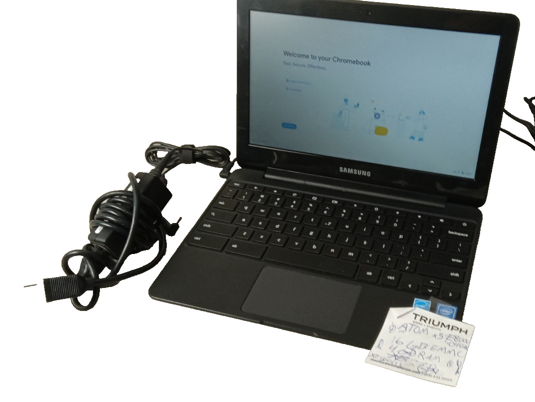 Samsung Chromebook 3 XE500C13 16GB EMMC Intel Atom x5 1.04GHz 4GB RAM Laptop