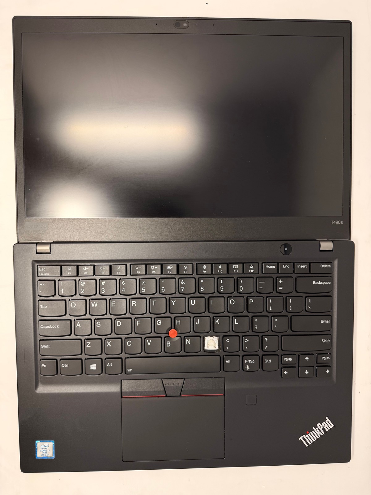 Lenovo ThinkPad T490s i7-8665U 16GB Touch 480GB NVMe SSD Grade C