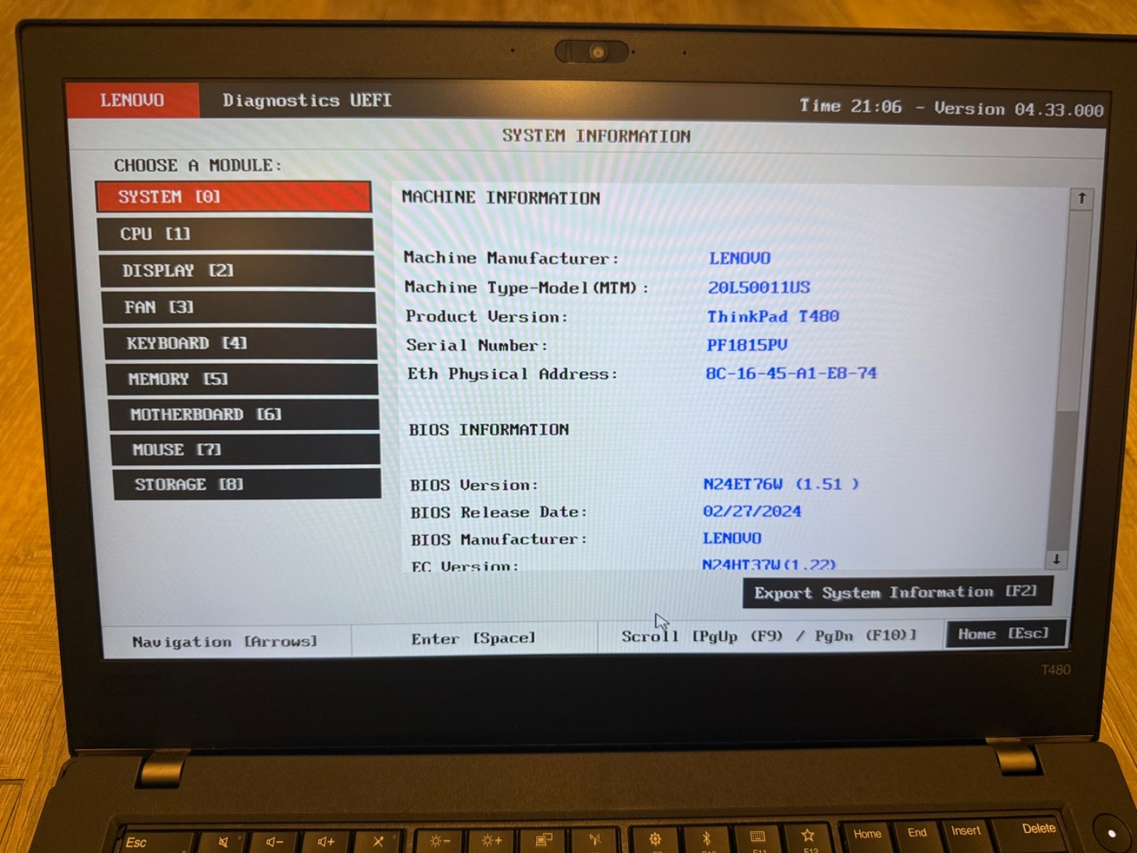 Lenovo ThinkPad T480 14″ (256GB, Intel Core i5 8th Gen., 8GB) Laptop