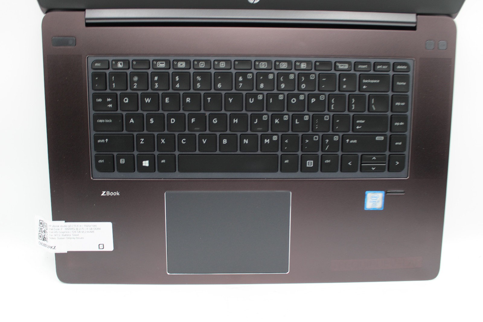 HP ZBook Studio G3 i7-6820HQ @ 2.7 GHz 8GB RAM 128GB SSD M1000M No OS *READ