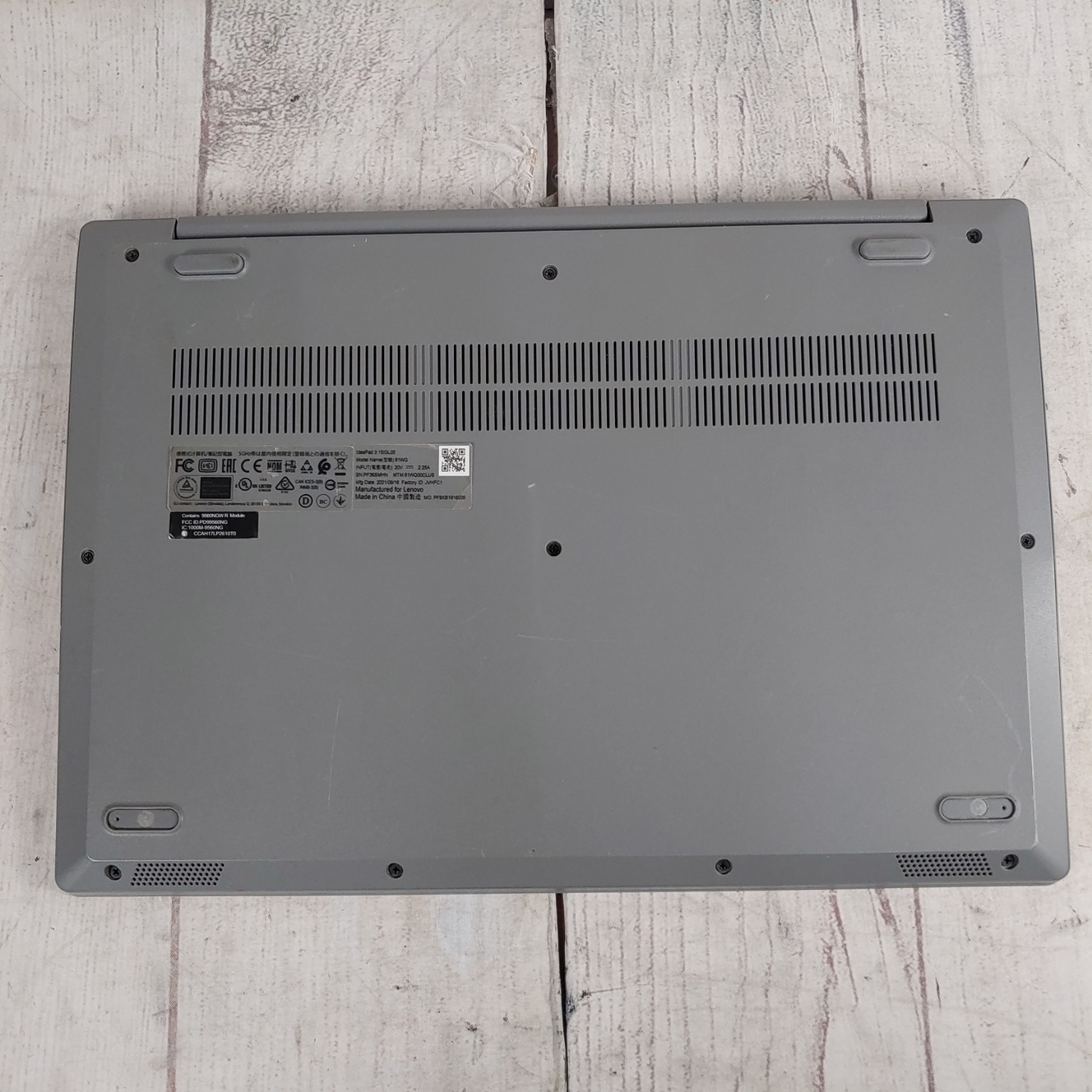 LENOVO IdeaPad 3 15IGL05 15″ – 128gb SSD – 4GB Ram Memory FHD N5030 – WINDOWS 11