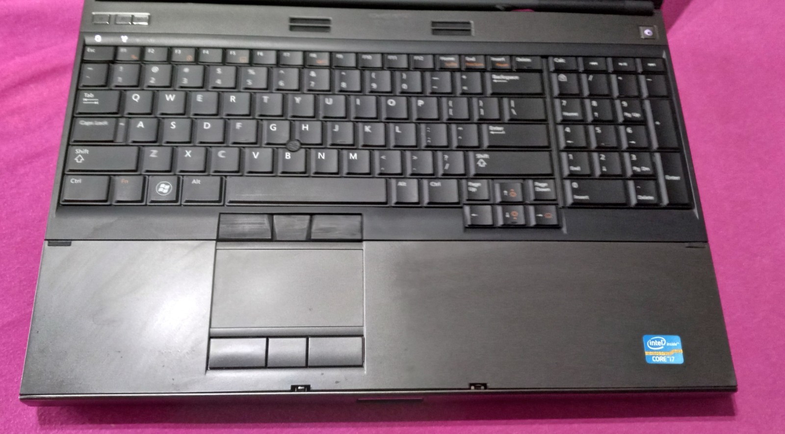 Dell M4600 laptop Intel I7-2820qm 2.3-3.4Ghz 16GB 512GB PREMIERCOLOR RGB W5170M
