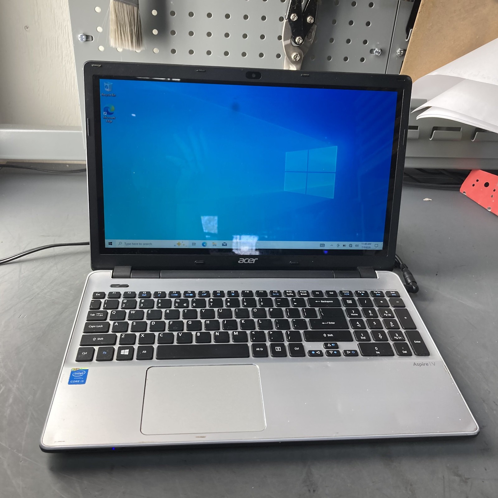 Acer Aspire V3-572P-326T 15.6″ Touch Laptop i3-4030U 1.90GHz 1TB HDD Screen Iss