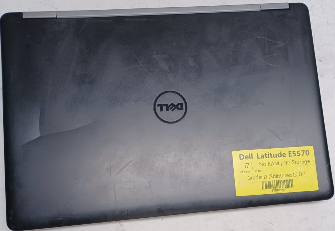 Dell Latitude E5570 i7-6600U 16GB RAM Laptop FOR PARTS NO Battery NO OS No SSD