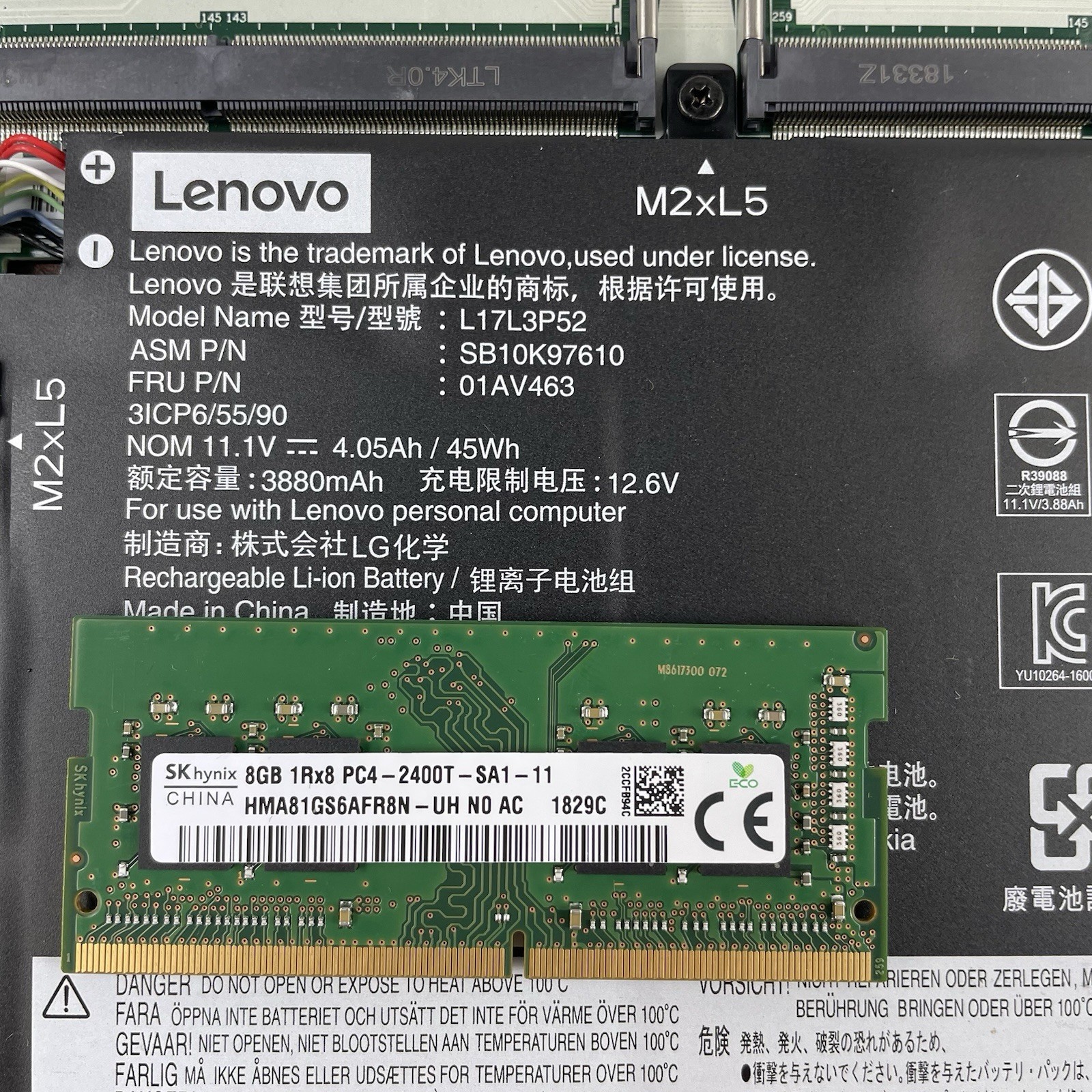 Lenovo ThinkPad L480 14″ i5-8250U 1.60 GHz 8 GB RAM No SSD/OS/AC