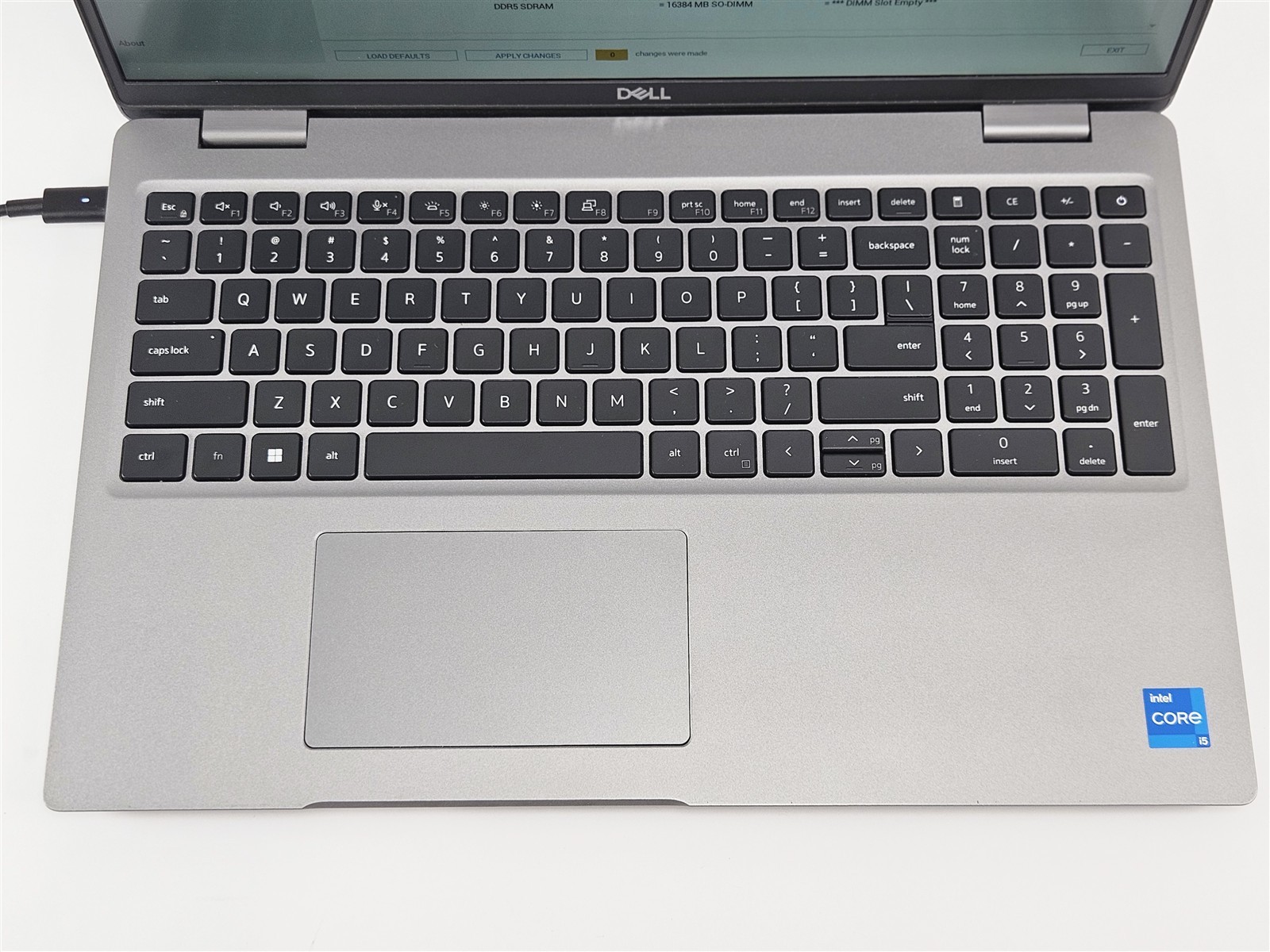 Dell Precision 3571 16GB RAM 256GB SSD i5-12600H 15.6″ T600 Titan Gray