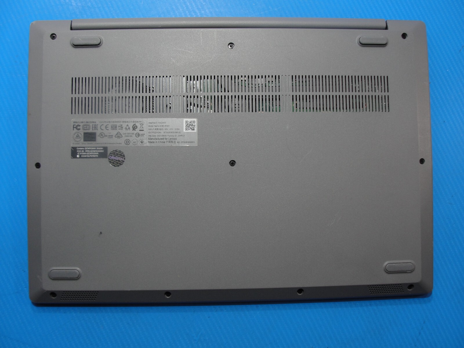 Lenovo IdeaPad 3 15ADA05 15.6” FHD AMD Ryzen 3 3250U 2.6GHz 8GB 128GB SSD