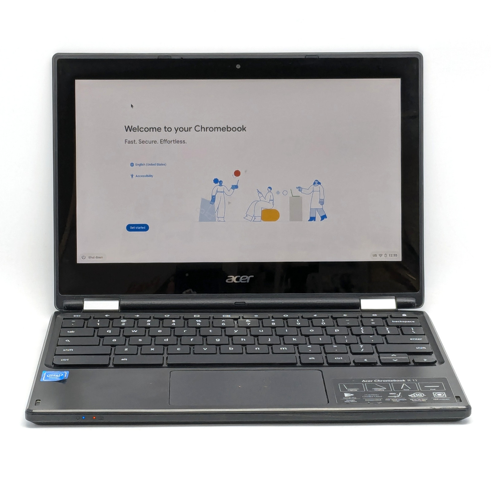Acer Chromebook R11 C738T-C8Q2 11.6″ Celeron N3060 4GB RAM 16GB eMMC ChromeOS
