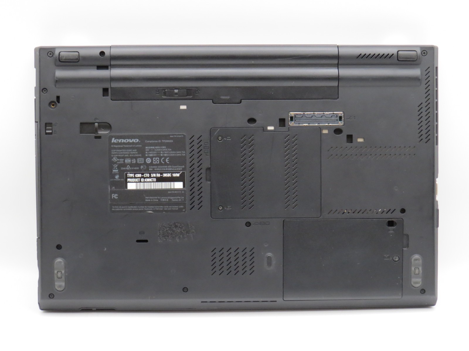 Lenovo ThinkPad W510 | i7-Q720 @ 1.6GHz | 15.6″ | No RAM/HD/OS/AC | Parts
