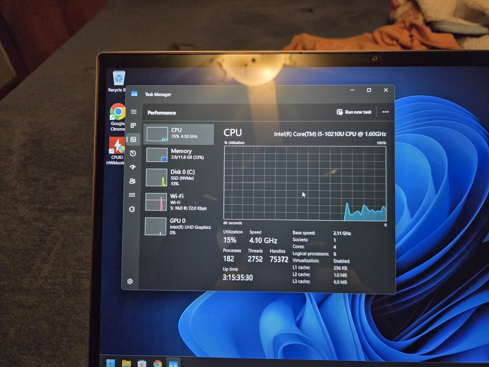 Lenovo Yoga C740-15IML 15.6″ i5-10210U 1.6GHz 8GB RAM 512GB SSD Laptop