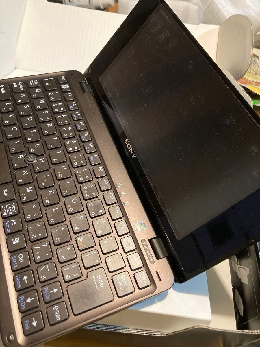 SONY VAIO TYPE P VGN-P91HS Intel Atom Z550 Black SSD 128GB RAM 2GB Win10 Pro