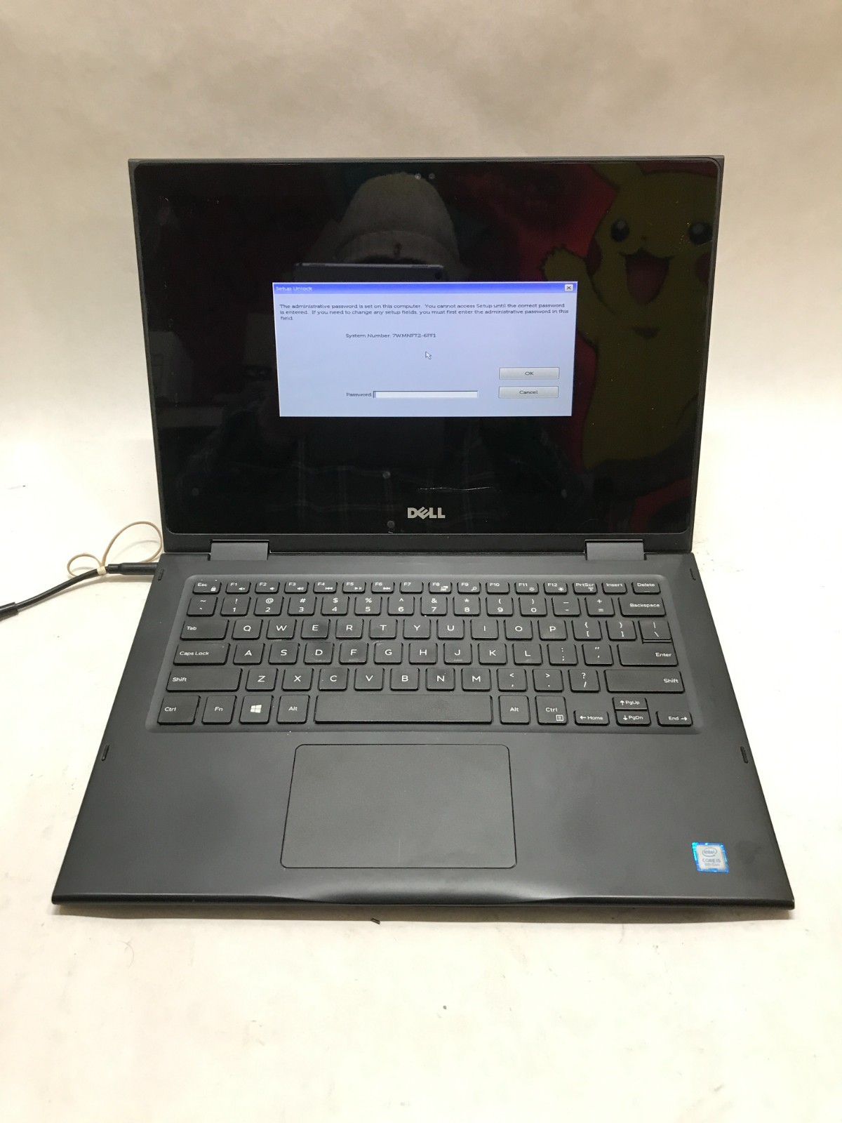 Dell Latitude 3390 2in1 13″ Intel i5 NO RAM NO HDD/OS For Parts BIOS LOCKED – DW