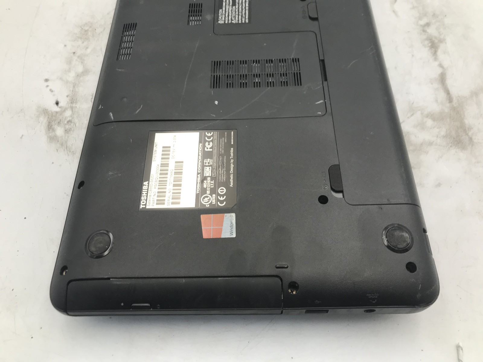 TOSHIBA SATELLITE C855D S5201 – BOOTS TO BIOS – AMD E1 1200 – 8GB RAM – READ -BB
