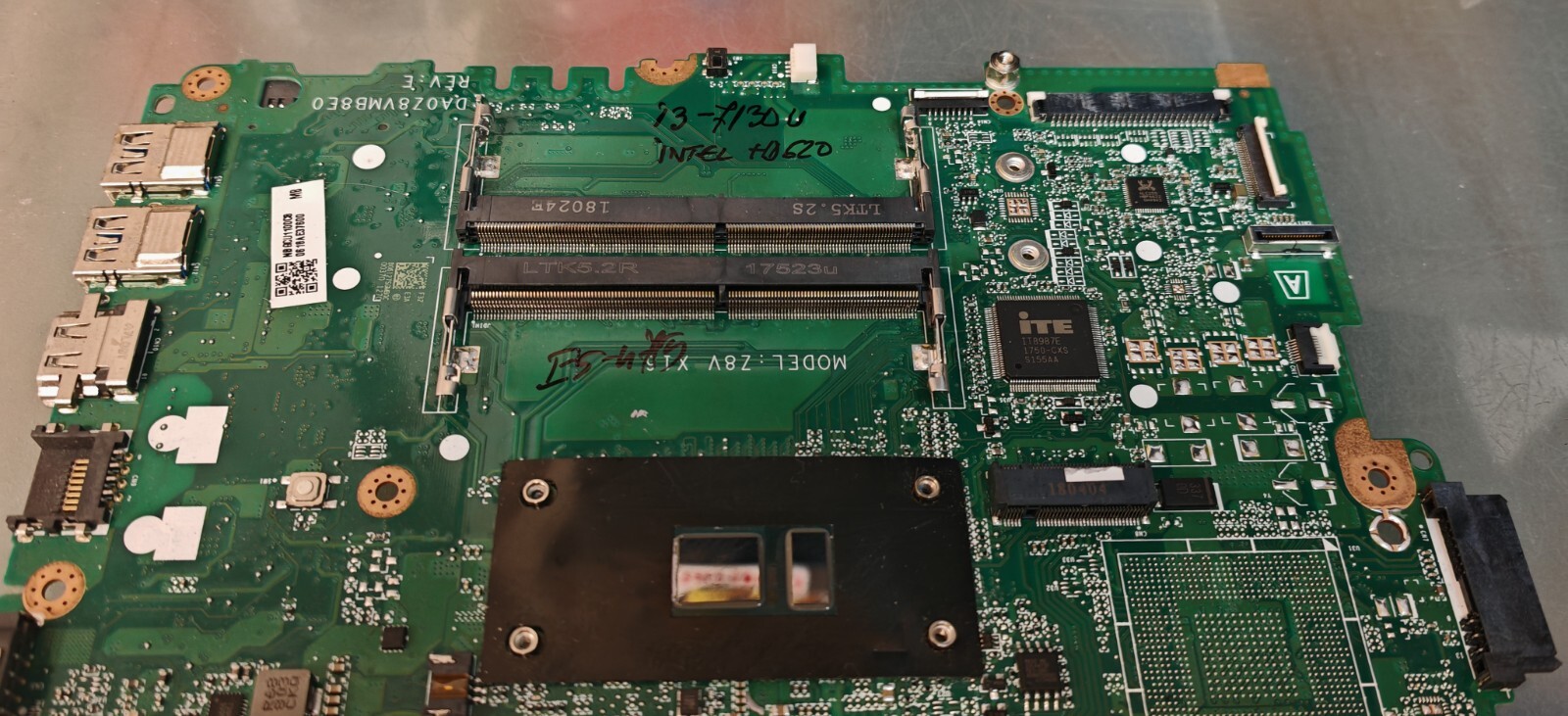 ACER E5-475 P-249 MOTHERBOARD DA0Z8VMB8E0 INTEL I3-7130U INTEL HD 620 #