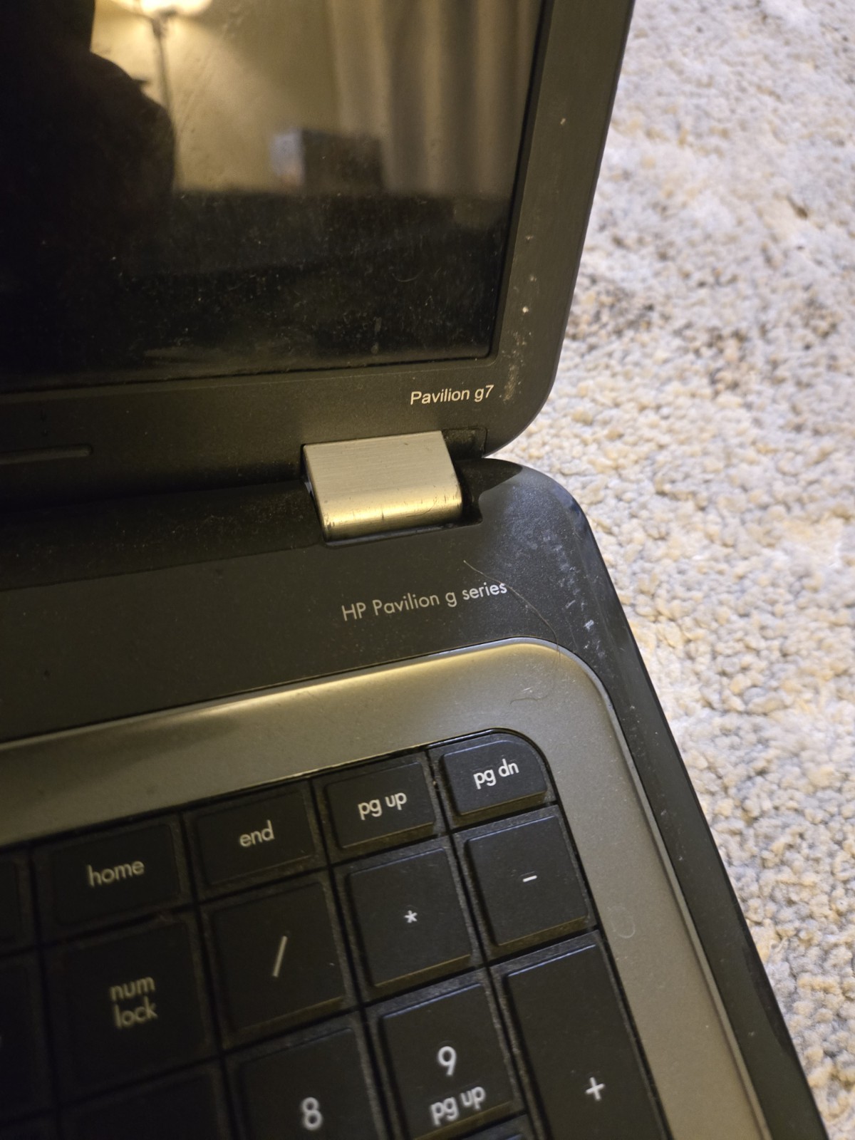 Hp Pavilion G7 for parts or repair. No Hdd