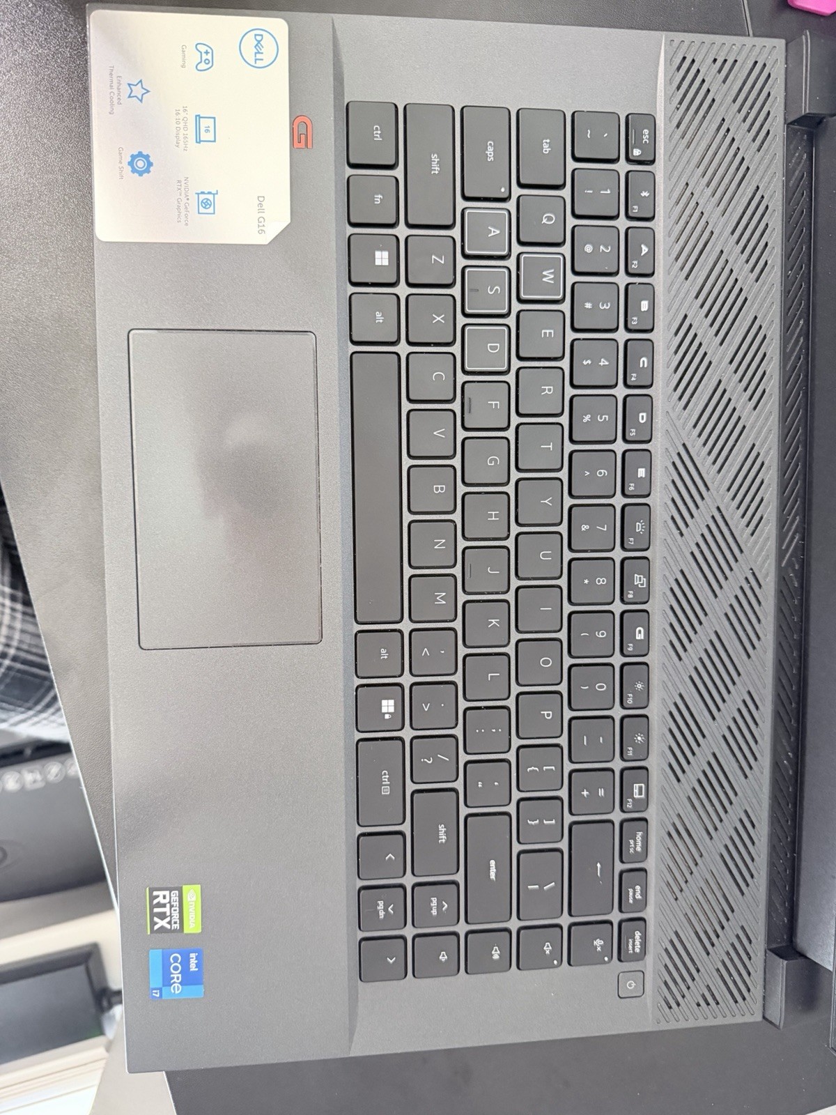 Dell G16 7620 Laptop 16-inch, Intel Core I7 12th Gen., 512GB SSD, 16GB RAM
