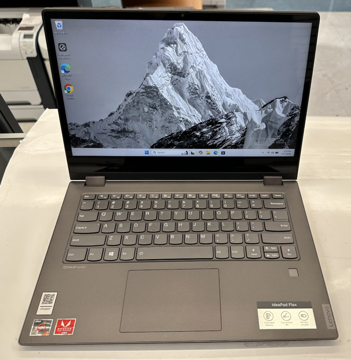 Lenovo 81SS FLEX-14API 2-in-1 AMD Ryzen 7-3700U 20GB RAM 256GB SSD Win 11 Pro