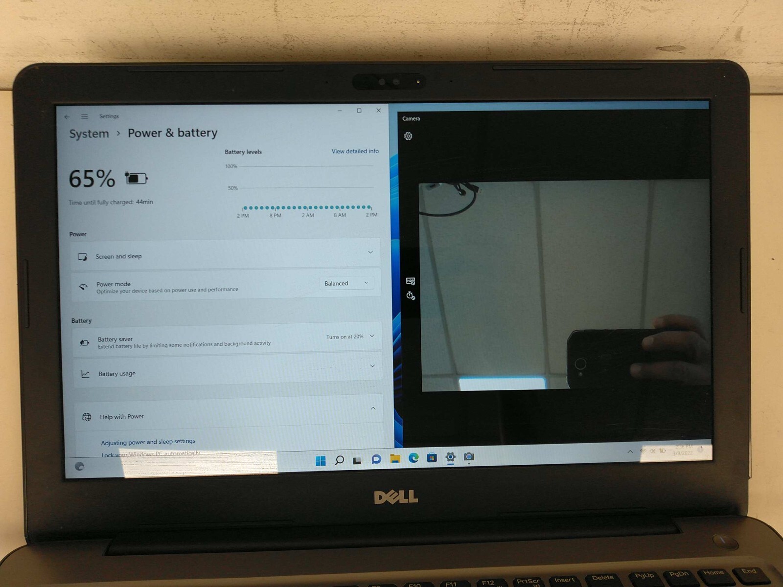 Dell inspiron 5565 15.6″AMD A9-9400 2400mhz 8gb ram 240gb SSD Charger* GFFPYL2