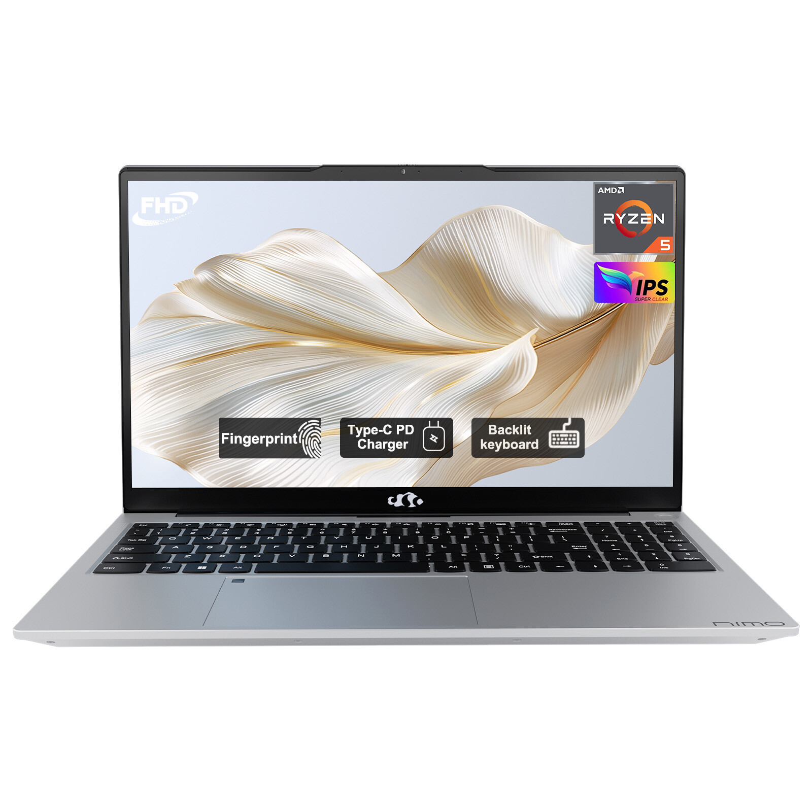 NIMO 15.6″ FHD Laptop Beat i3-1215U 32GB RAM 1TB SSD Fingerprint BacklitKB Win11
