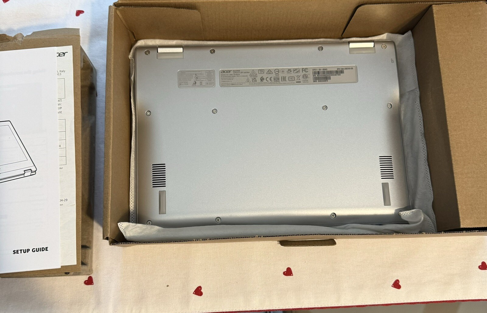 Acer Chromebook Spin 311 11.6″ MTK MT8183 2.00Ghz 4GB DDR4 64GB eMMC Chrome OS