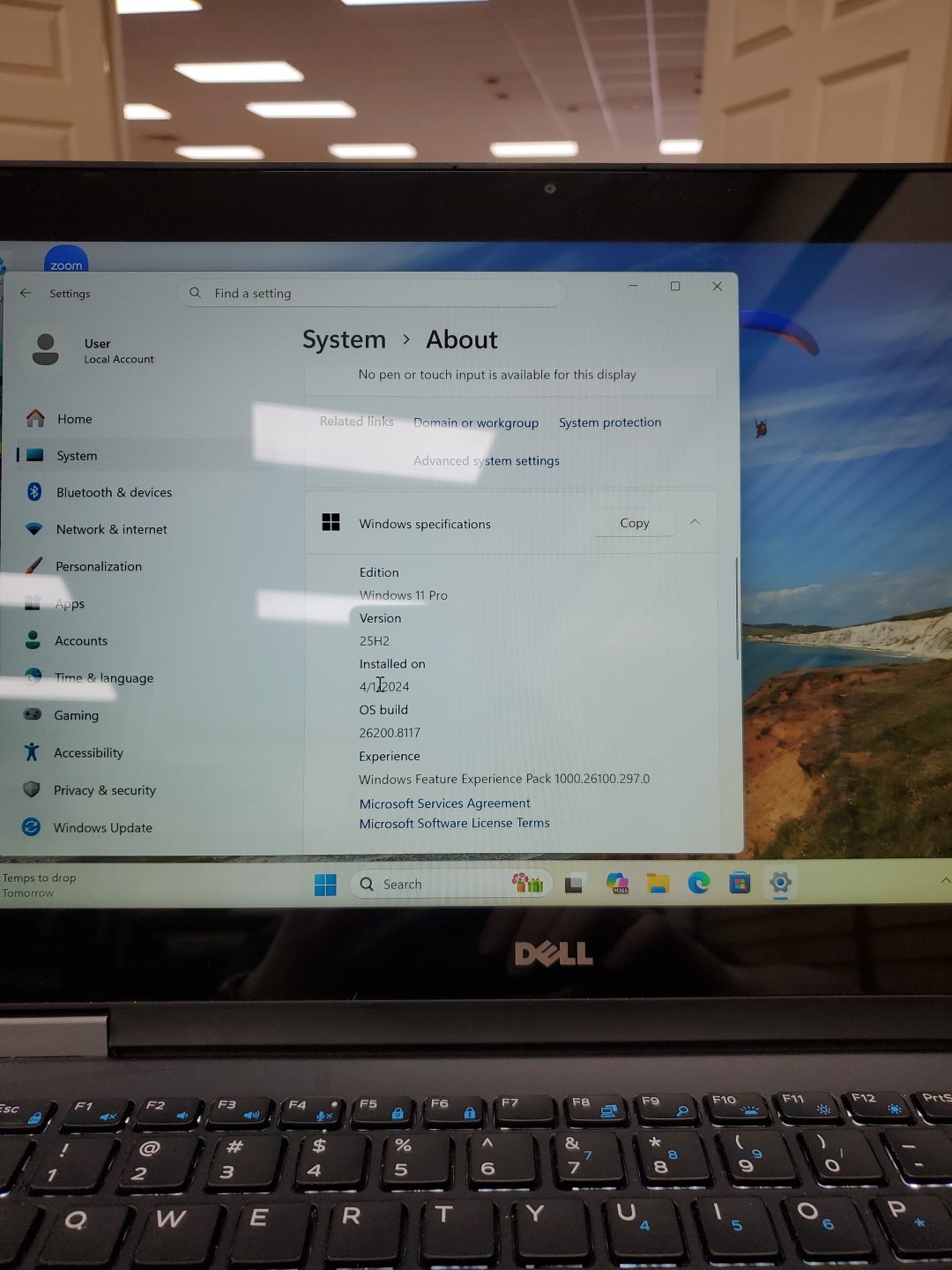 Dell Latitude E7470 Touch 256GB SSD i5-6300U, 8GB RAM W11pro 042826-1