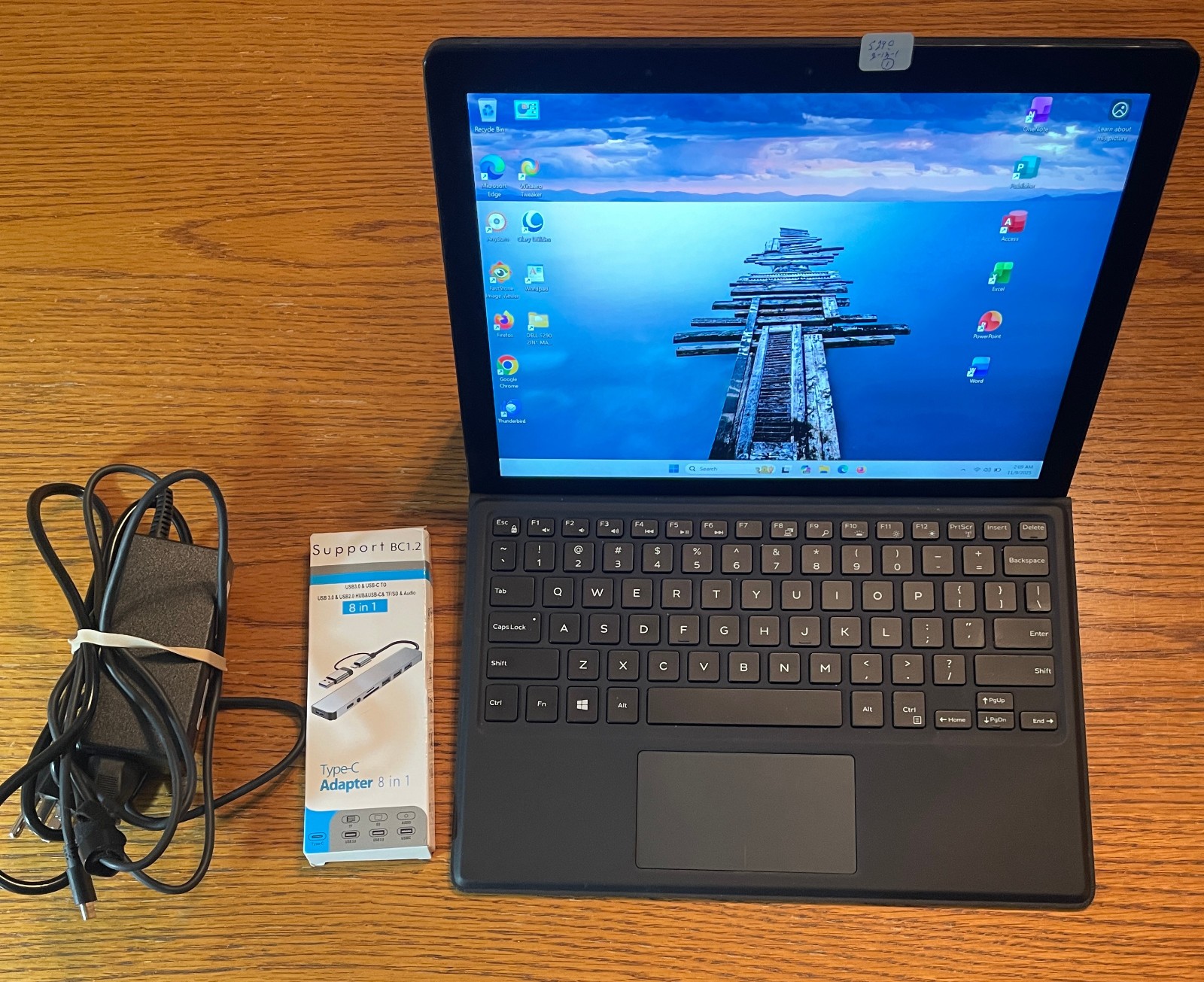 Dell 5290 2-in1 Laptop i7-8650U-16GB/512gb+1tb/Win11 Pro 25H2+Office 2021-1 MORE