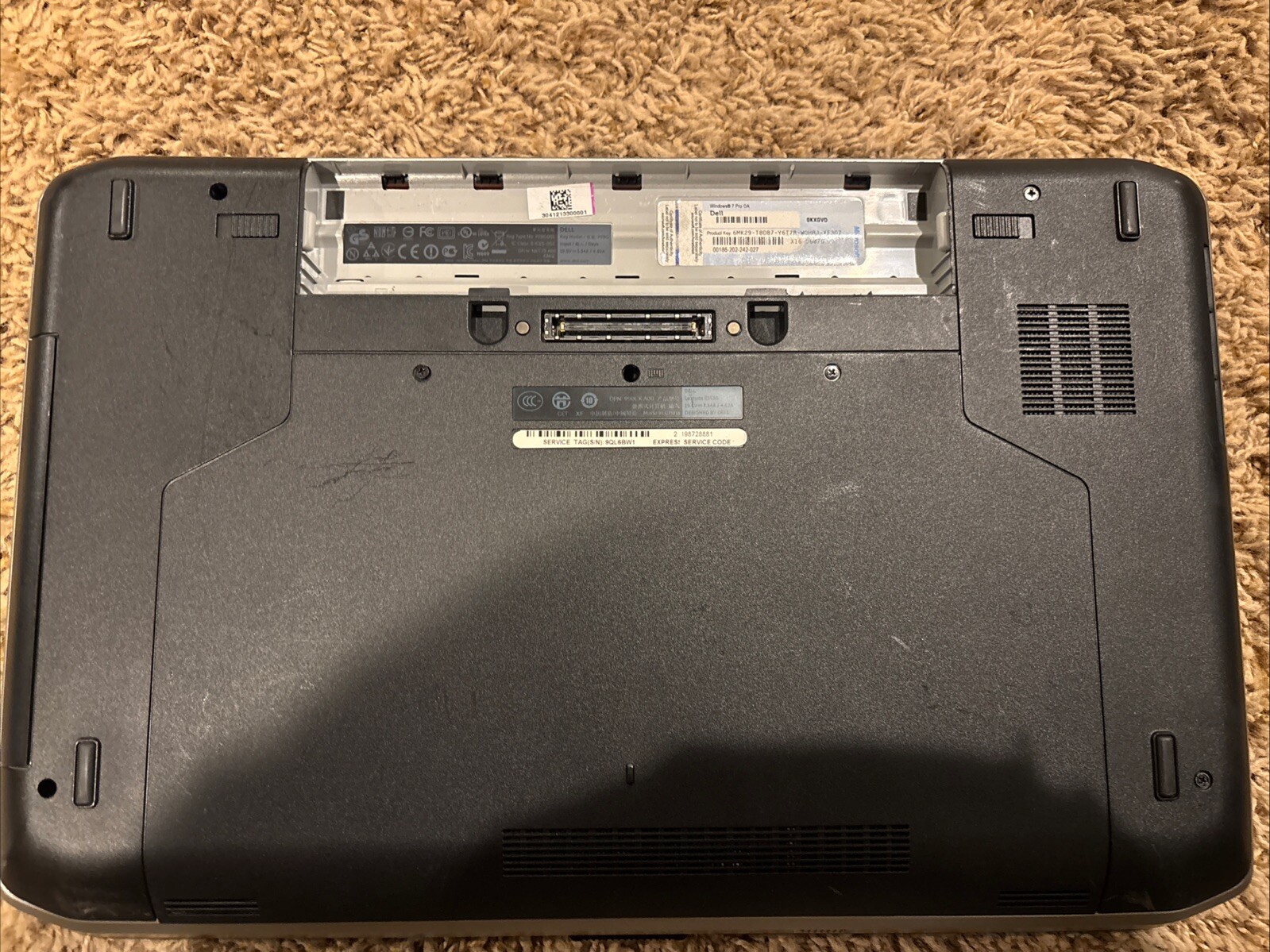 Dell Latitude E5530| Core i5| NO HDD | No Batt | DVD-RW UNTESTED SOLD AS IS