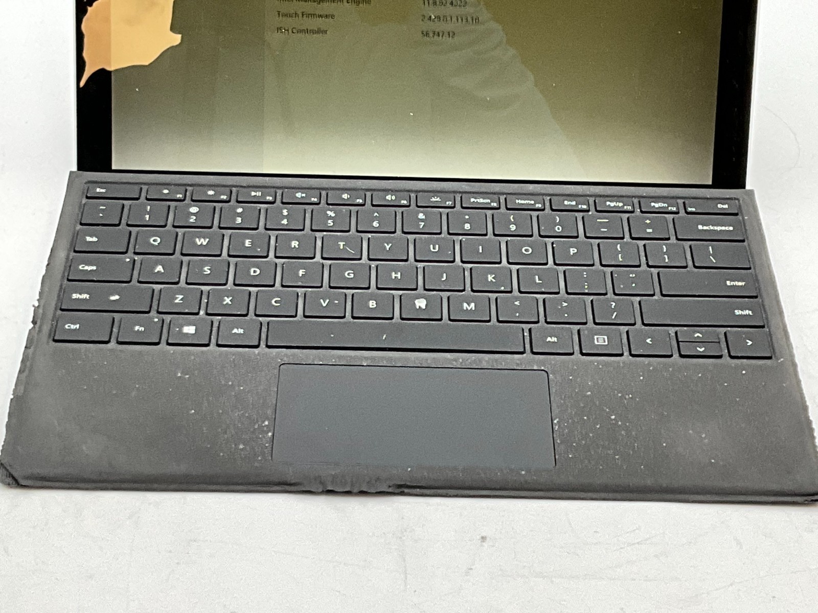 MICROSOFT Surface Pro 6 NO OS *BURN Intel Core i5 / 16GB / 256GB 017075193253