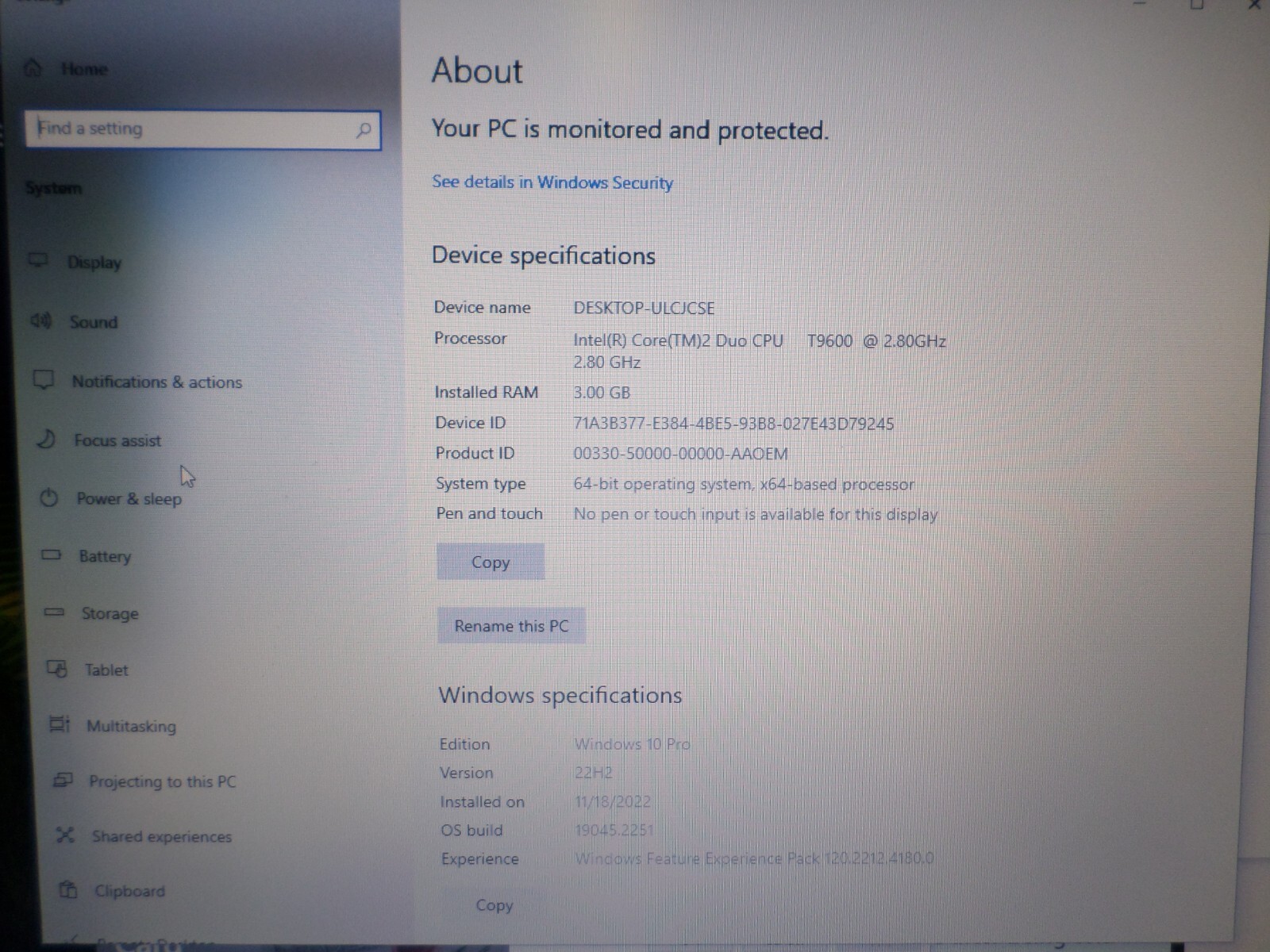 Dell Latitude E6400 Laptop 14″ Intel Core2Duo 2.8GHz 3GB RAM 160GB Windows 10