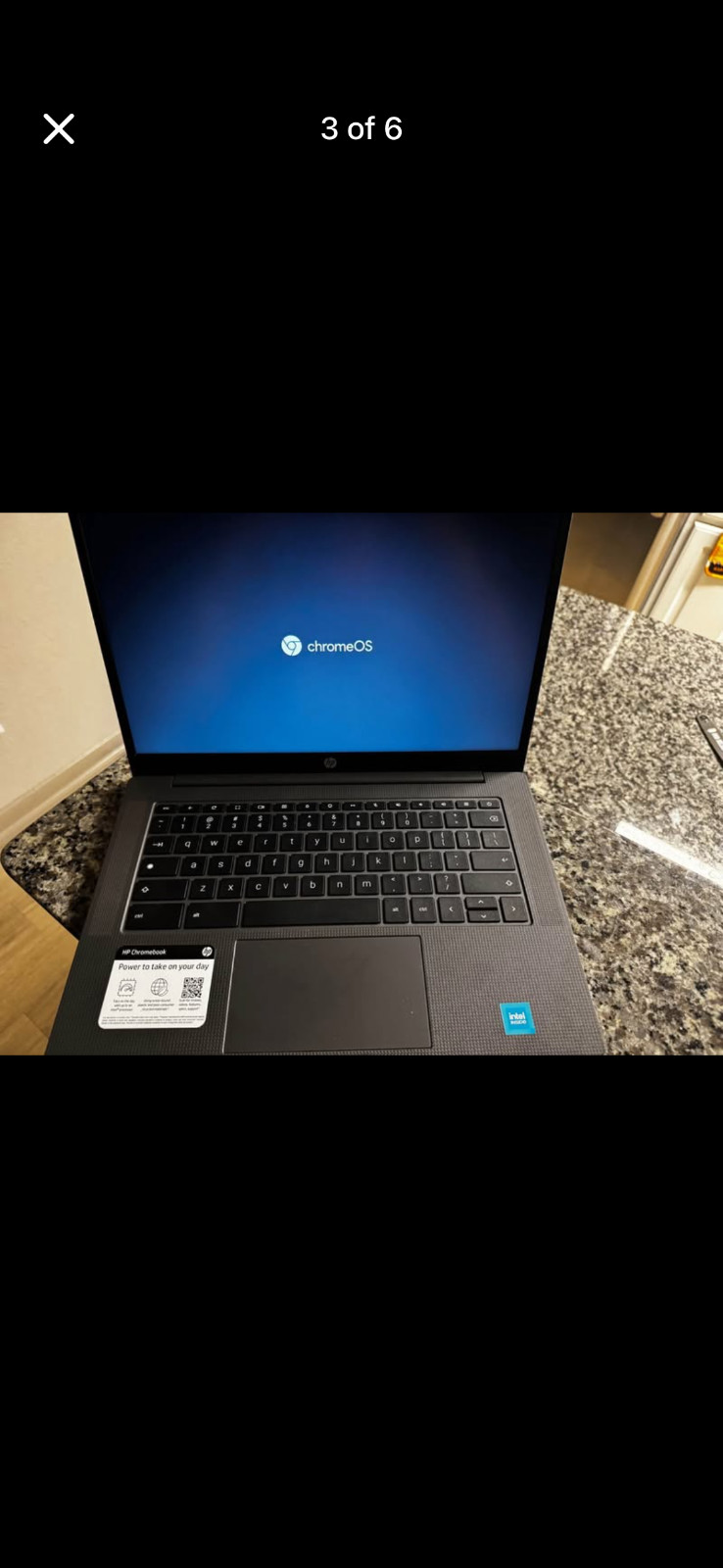 HP Touch Chromebook 14 inch (32GB, AMD A4,1.5GHz,4GB) Laptop – Chalkboard Gray –