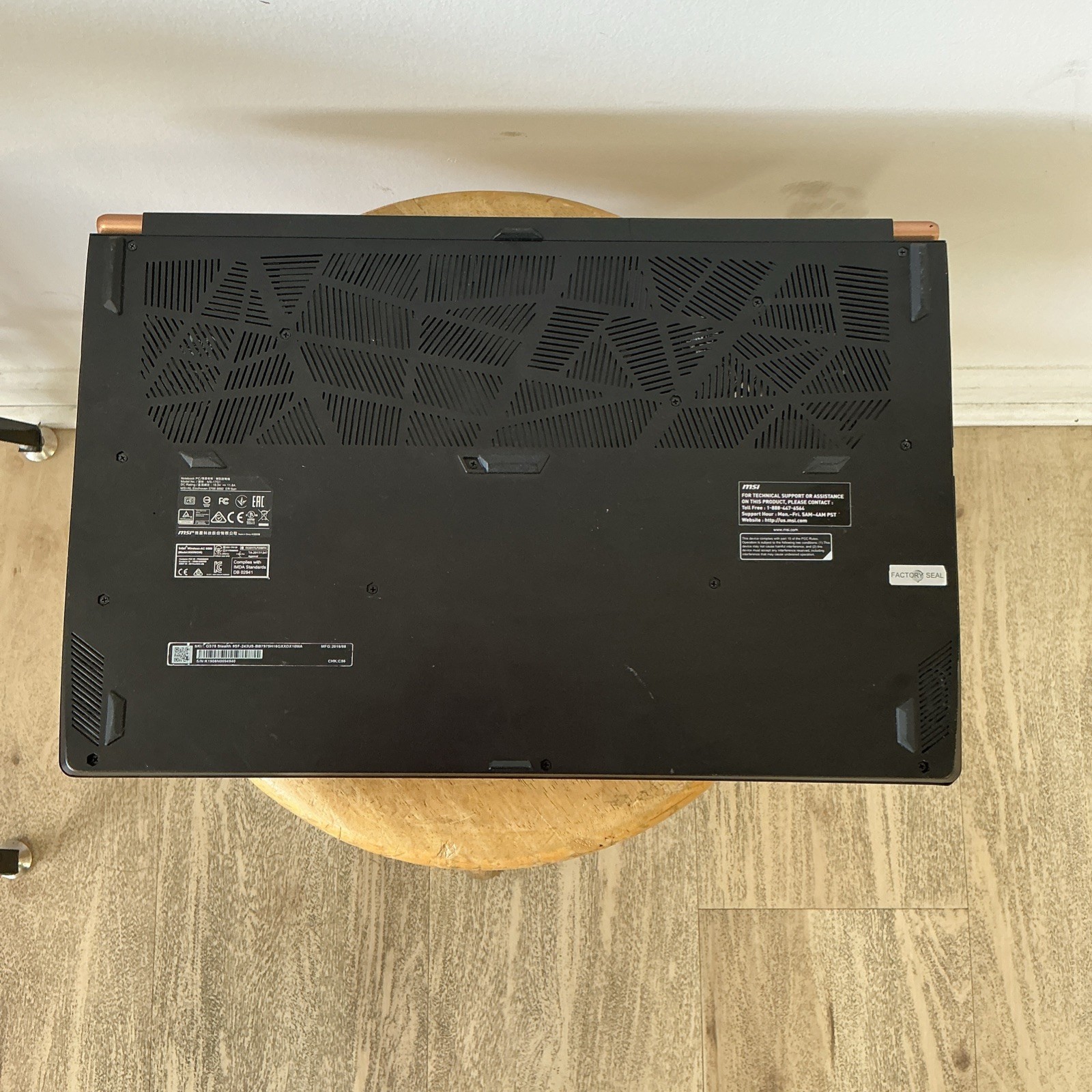 MSI GS75 Stealth 17.3 inch (1 TB, Intel Core i7 9th Gen., 2.60 GHz, 16 GB)…