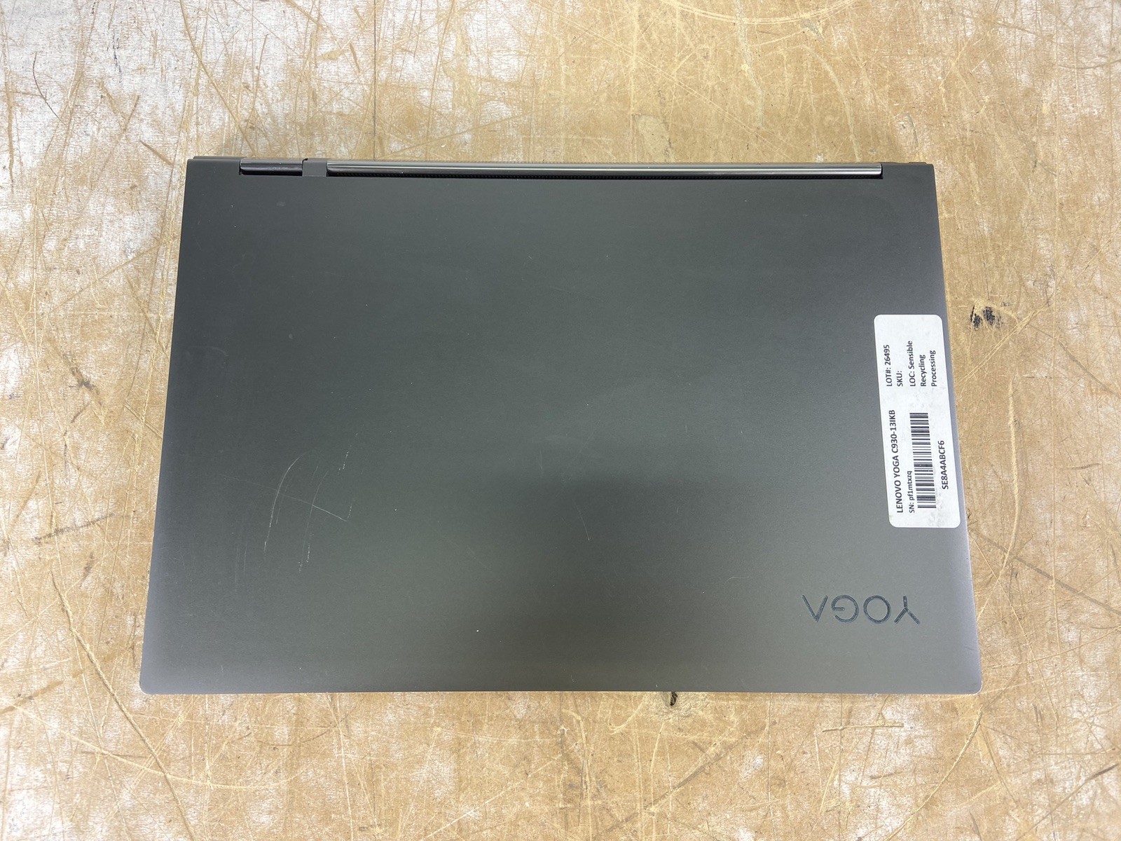 LENOVO YOGA C930-13IKB i7-8550U @ 1.80GHz, 12GB RAM, NO HDD/OS