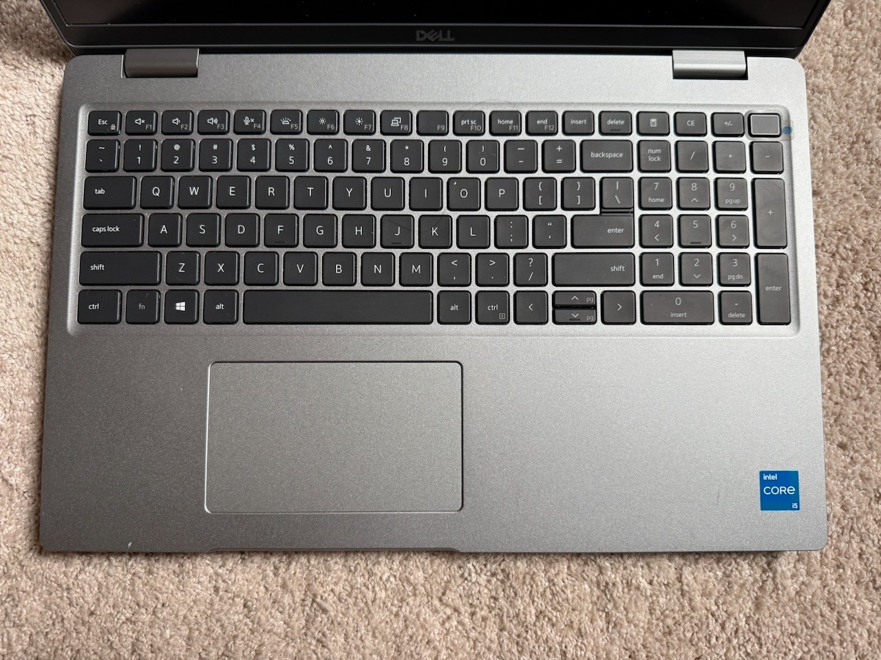 Dell Precision 3560 15.6” 256GB SSD Intel Core i5-1145G7 2.6GHz 16GB of RAM