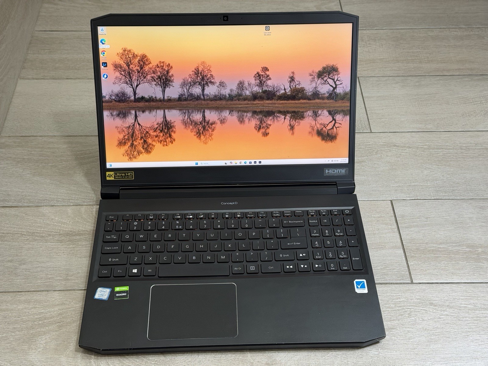 Acer ConceptD CN515-71P 15.6″ 4K Core i7-9750H Quadro T1000 512GB NVMe 8GB RAM