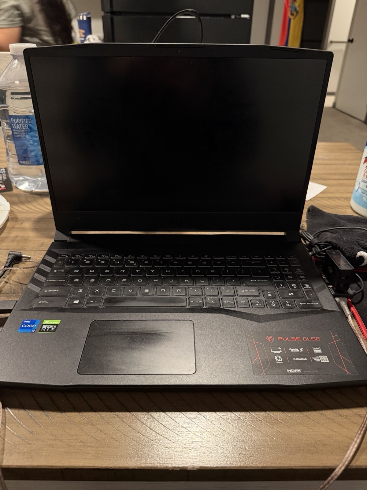 MSI Pulse GL66 Gaming Laptop Intel Core i7 RTX SSD 15.6″ Windows 11 Black
