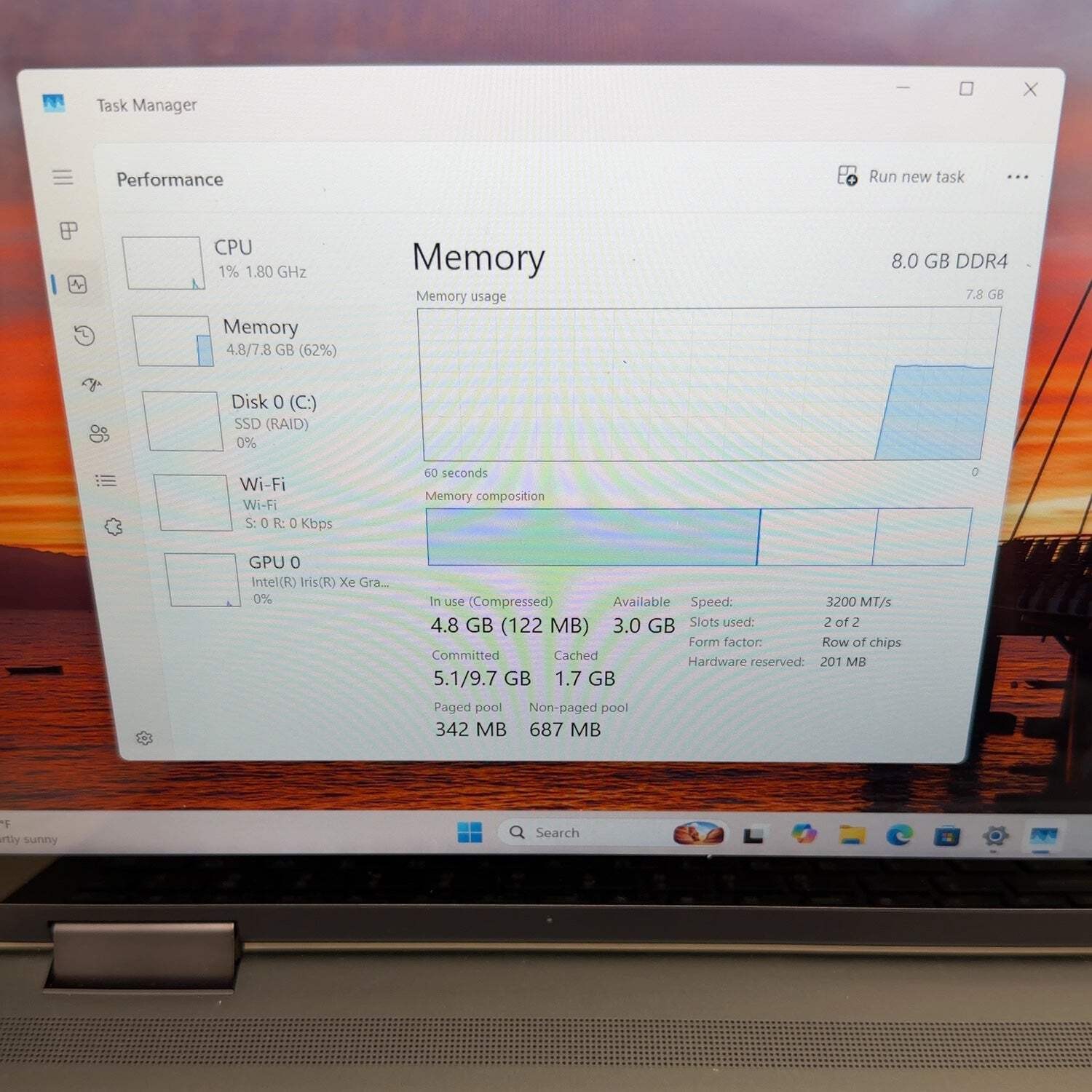 Lenovo Yoga 7i 2-in-1 82BJ 15.6″ i5-1135G7 2.4GHz 8GB RAM 256GB SSD