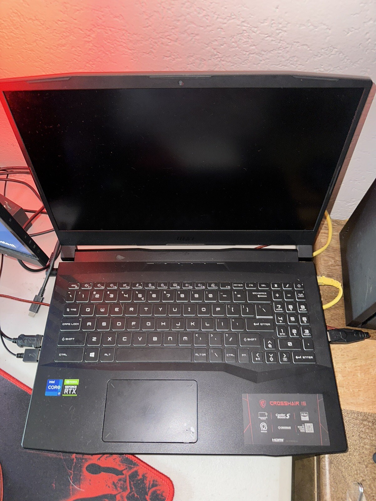 Gaming LaptopMSI Crosshair 15.6″ (1TB SSD, Intel Core i7 11th Gen 3060 16GB RAM