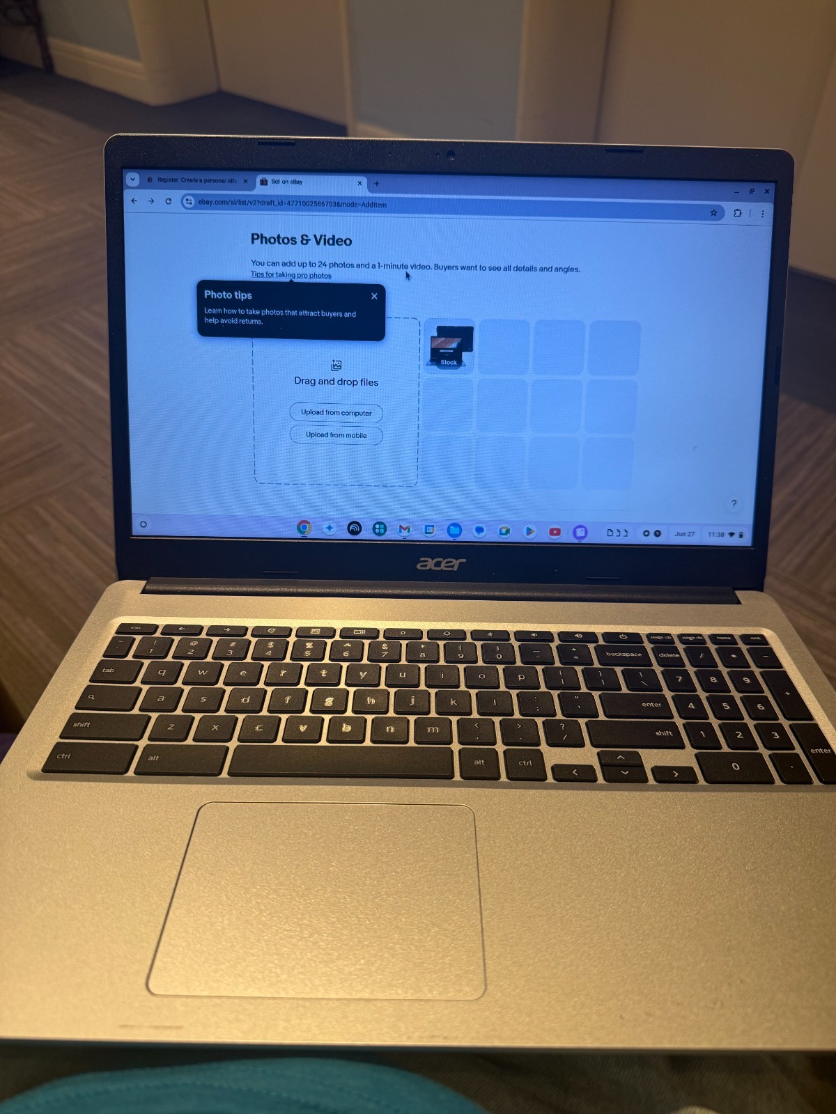 Acer Chromebook 315 CB315-3H-C2C3 15.6 inch 32GB