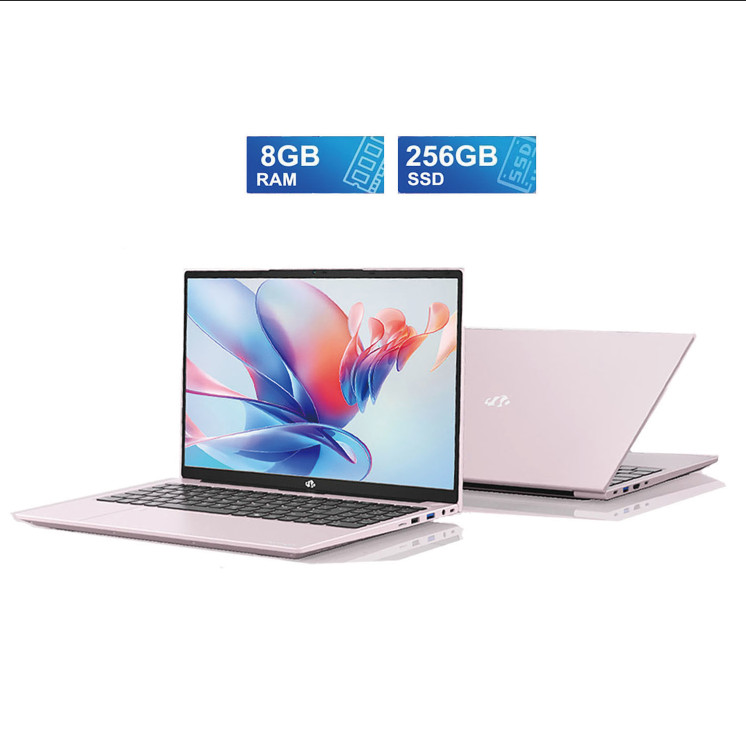 NIMO 15.6” FHD Laptop 8GB RAM 256GB SSD Intel Quad-Core N100 Backlit KB Win11