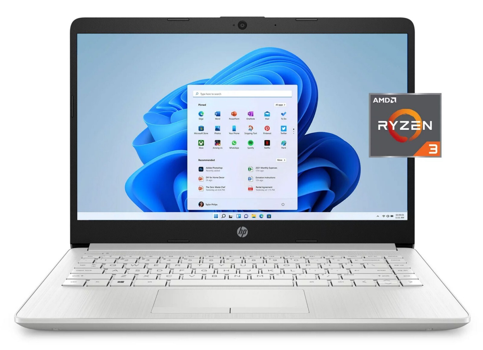 HP 14″ FHD Laptop Notebook Ryzen 3 3250U 12G RAM, 1.2 TB storage, new