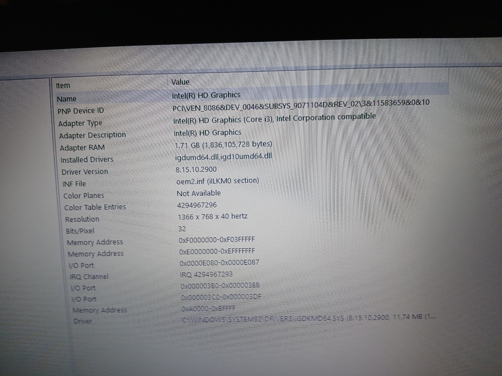 Sony Vaio PCG 71318L Laptop Intel Core i3 – Please see pictures full details