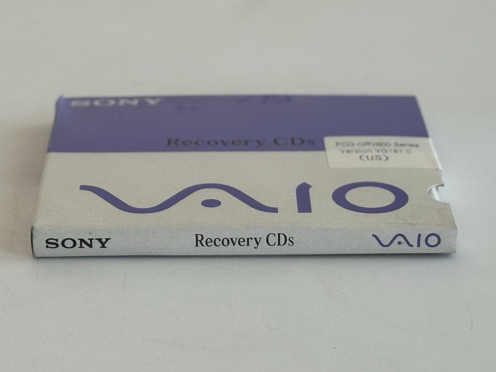 Sony VAIO PCG-GRV600 Recovery CDs VG181.0 US — Brand New Sealed