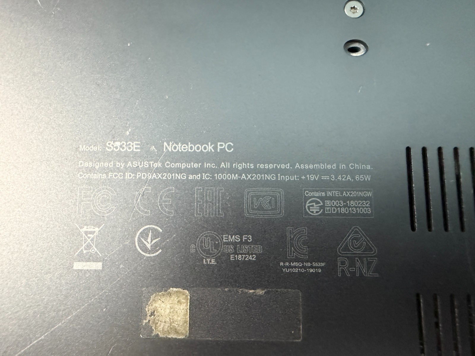 Asus VivoBook 15 S533E 15.6″ Laptop FHD i7-1165G7 2.8Ghz 16GB RAM 512GB SSD W11H