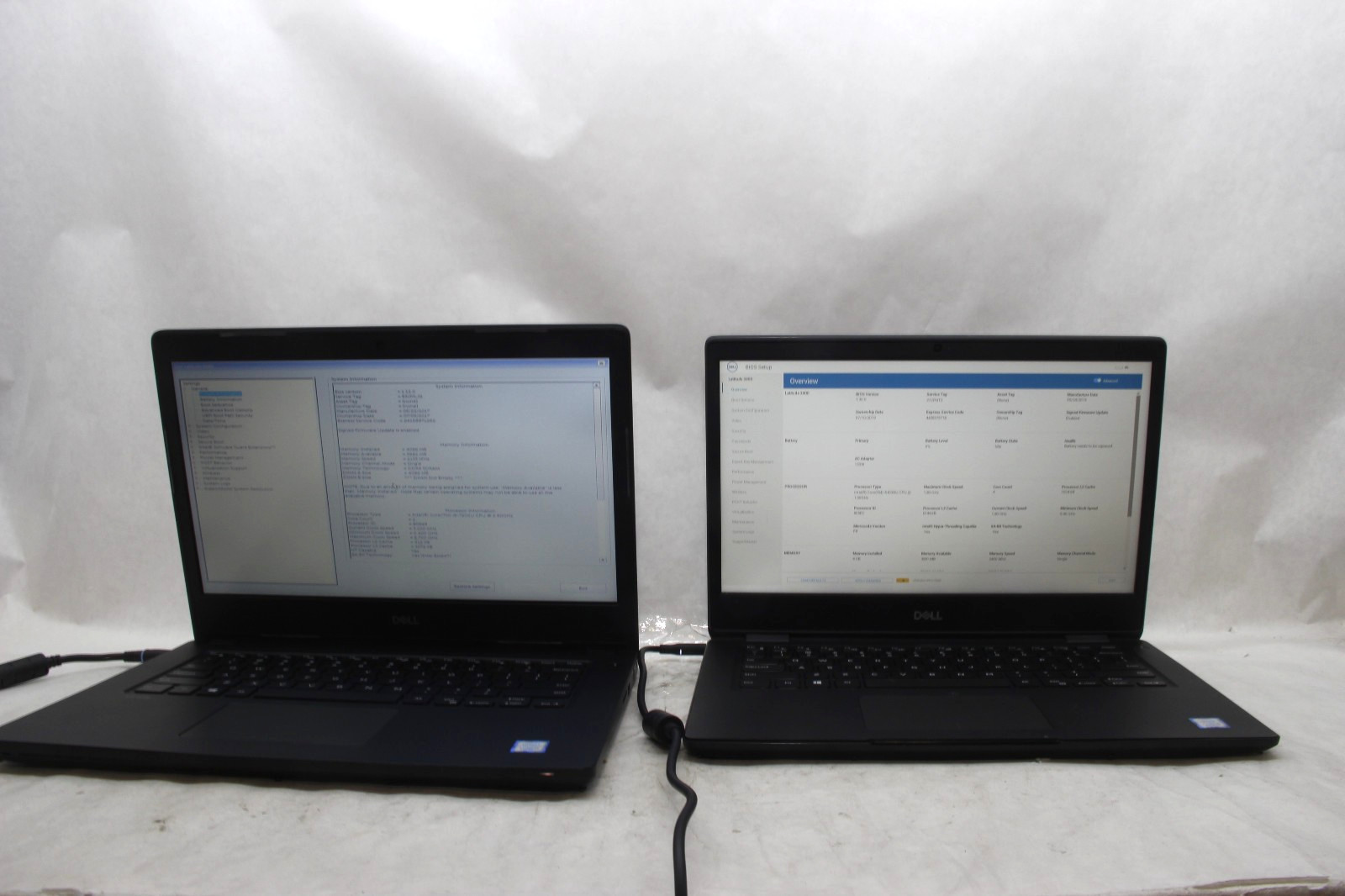 Lot of 1 Dell Latitude 3480 & 1 3400 14″ Laptops Intel i5 No RAM NO SSDS AS-IS