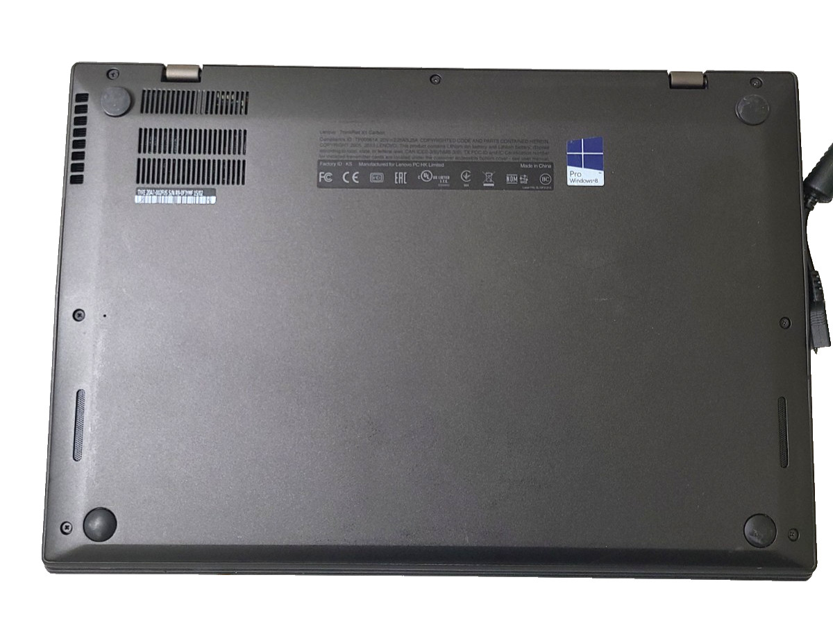 Lenovo ThinkPad X1 Carbon Laptop Intel Core i5 4th Gen 14″ Screen 4GB RAM 128GB