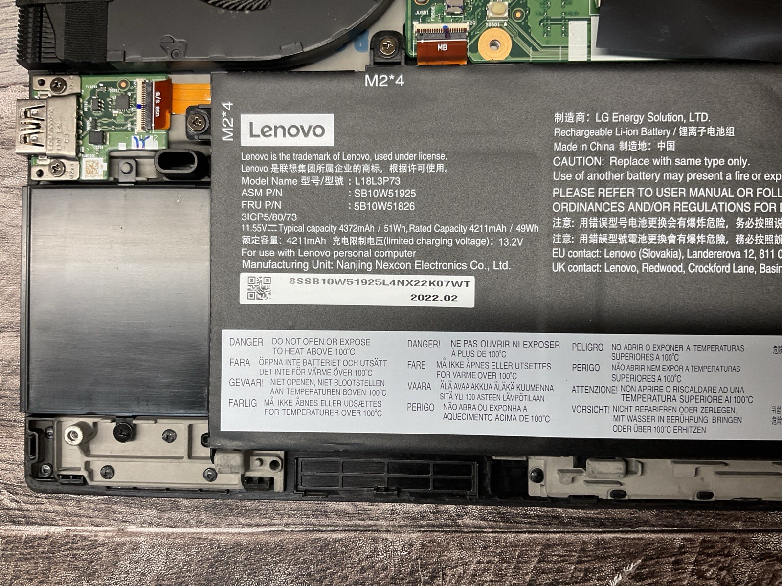 ThinkPad T14 Gen 2 / i5 11th / 8GB RAM Laptop Notebook PC / M10