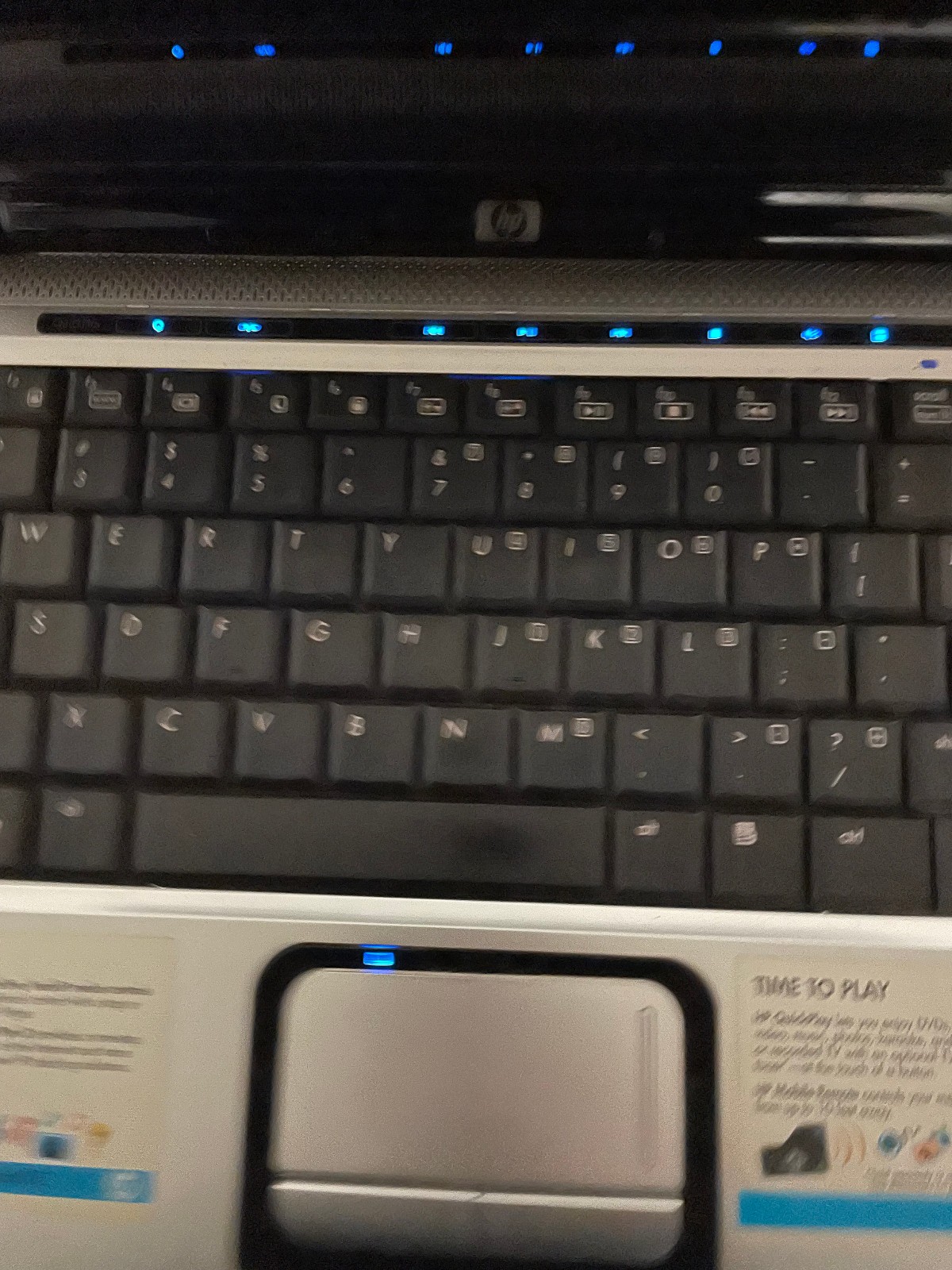 HP Pavilion Laptop Model DV2000 For Parts Only